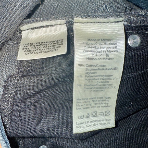 J.Crew Curvy Toothpick Jeans | Size 24 | Dark Wash Stretch Denim - Picture 7 of 8